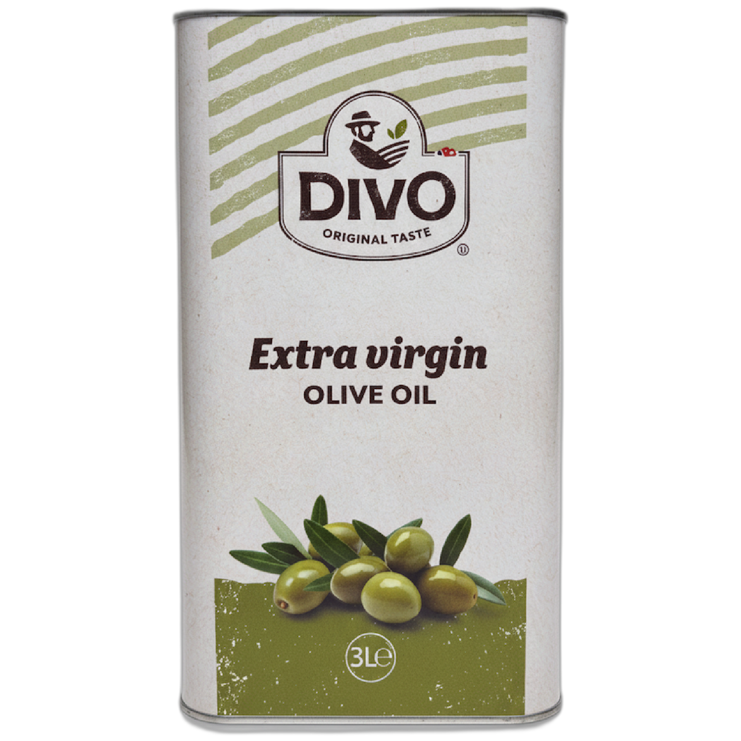 DIVO Extra Natives Olivenöl 3L Kanne — mildes Alltagsöl für Gastronomie und Vielkocher