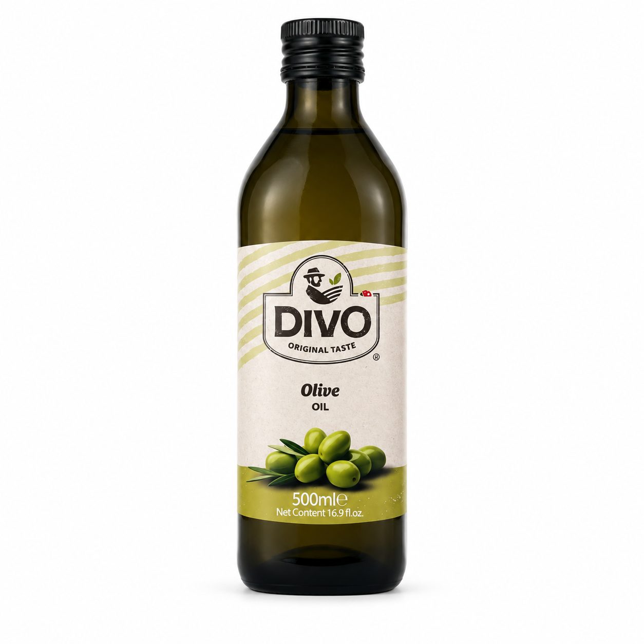 Olivenöl 500ml DIVO Vorderseite